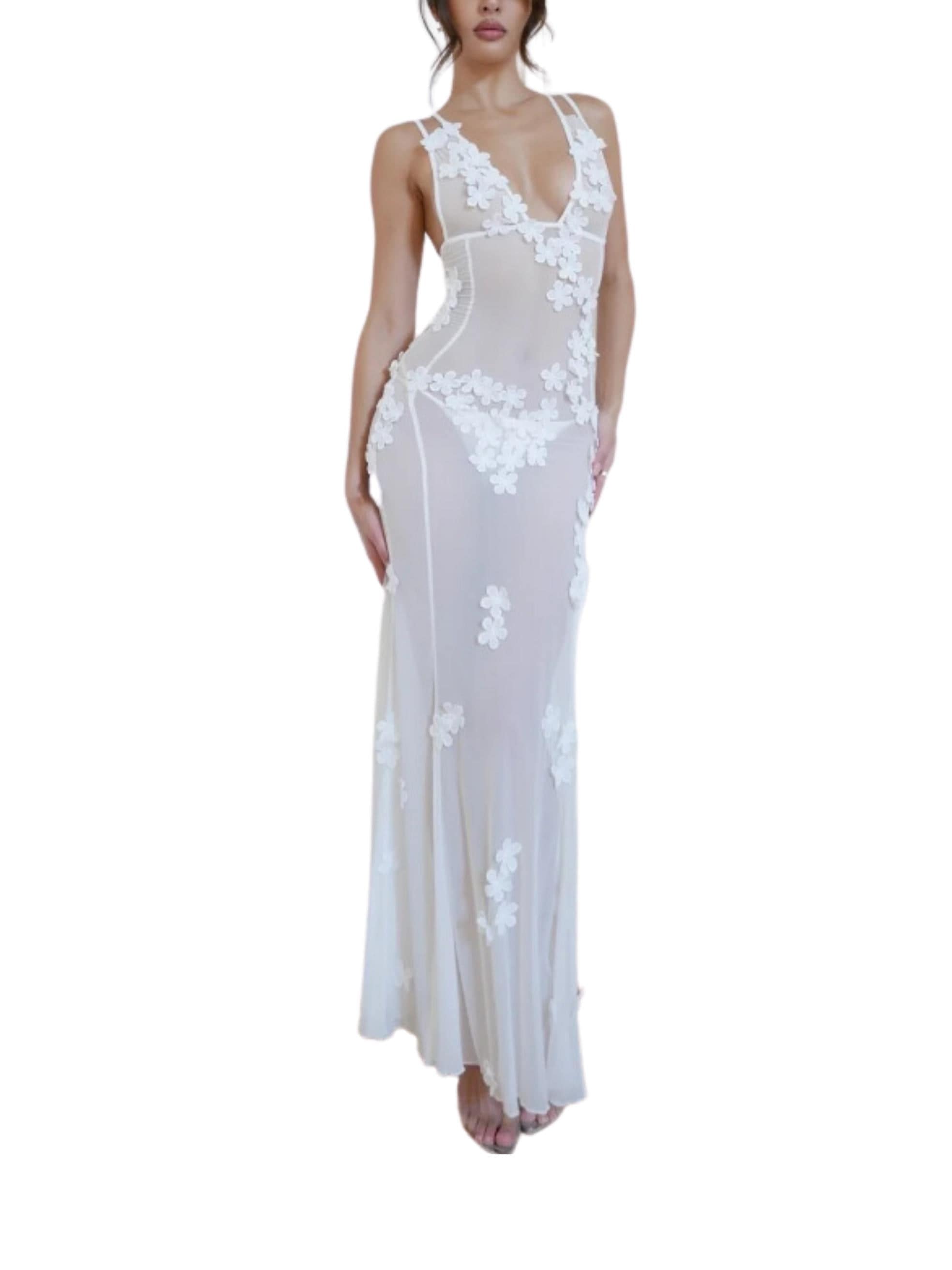 Marcia Maxi Dress in White