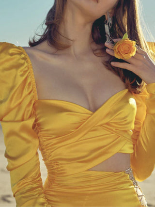 Yellow Bonnie Dress