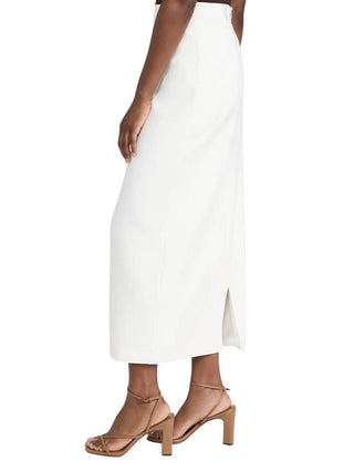 Nia White Maxi Skirt