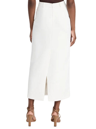 Nia White Maxi Skirt