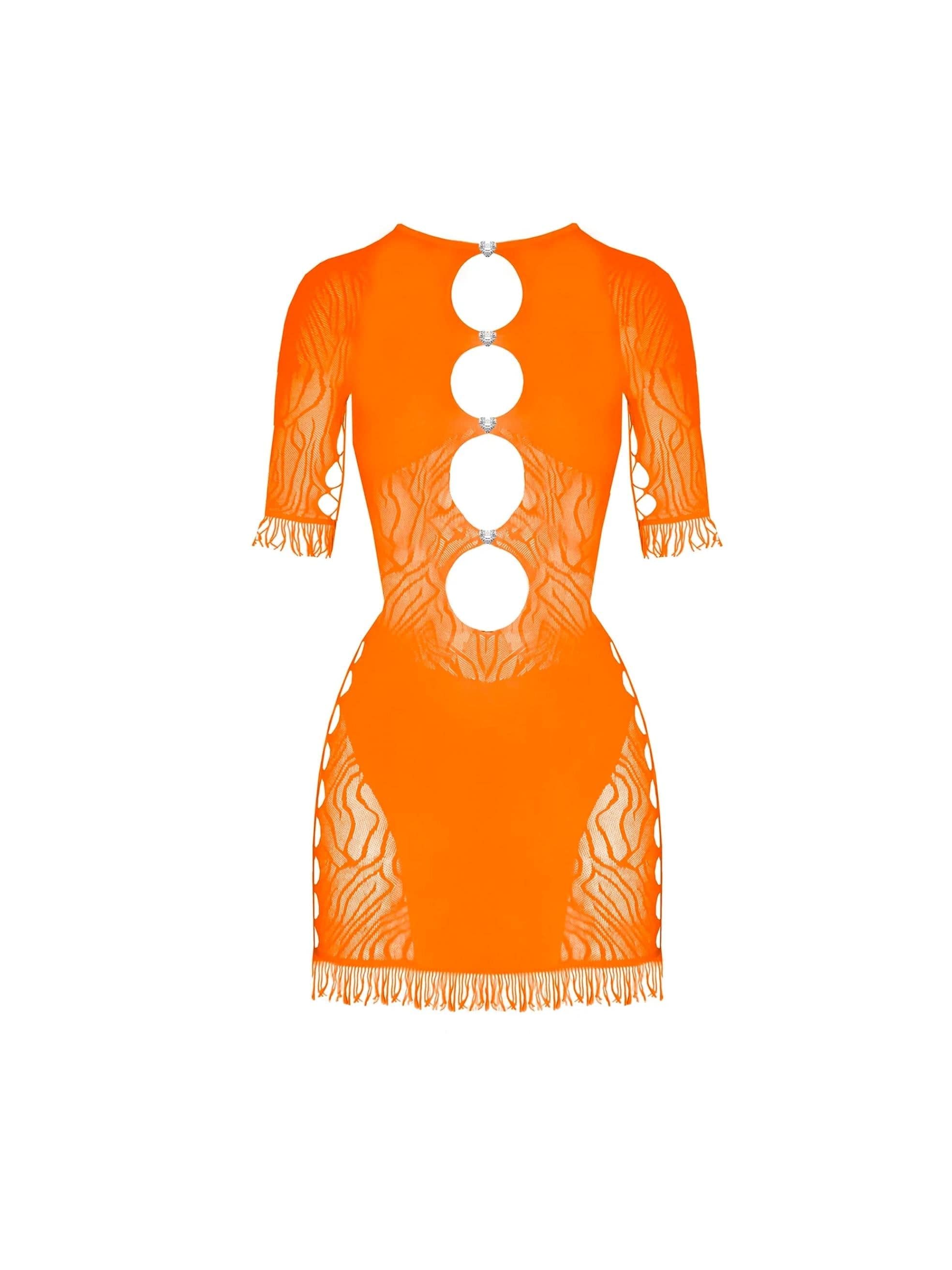 Miranda Dress in Orange
