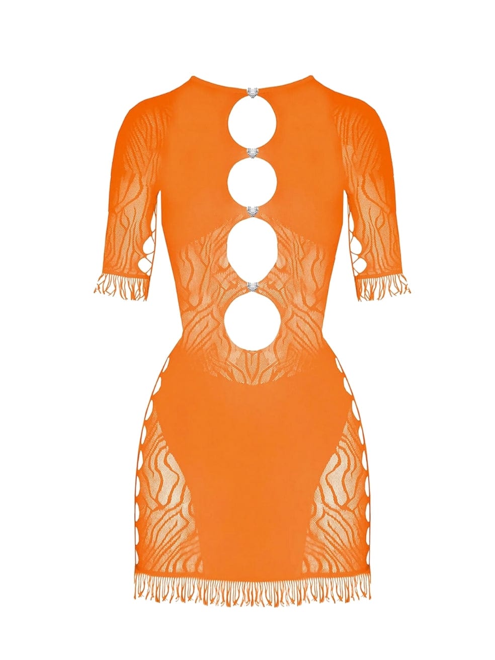 Miranda Dress in Tangerine