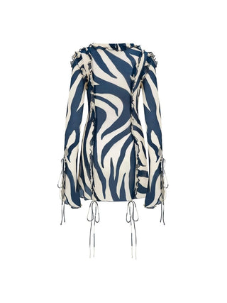 Annika Dress in Zebra
