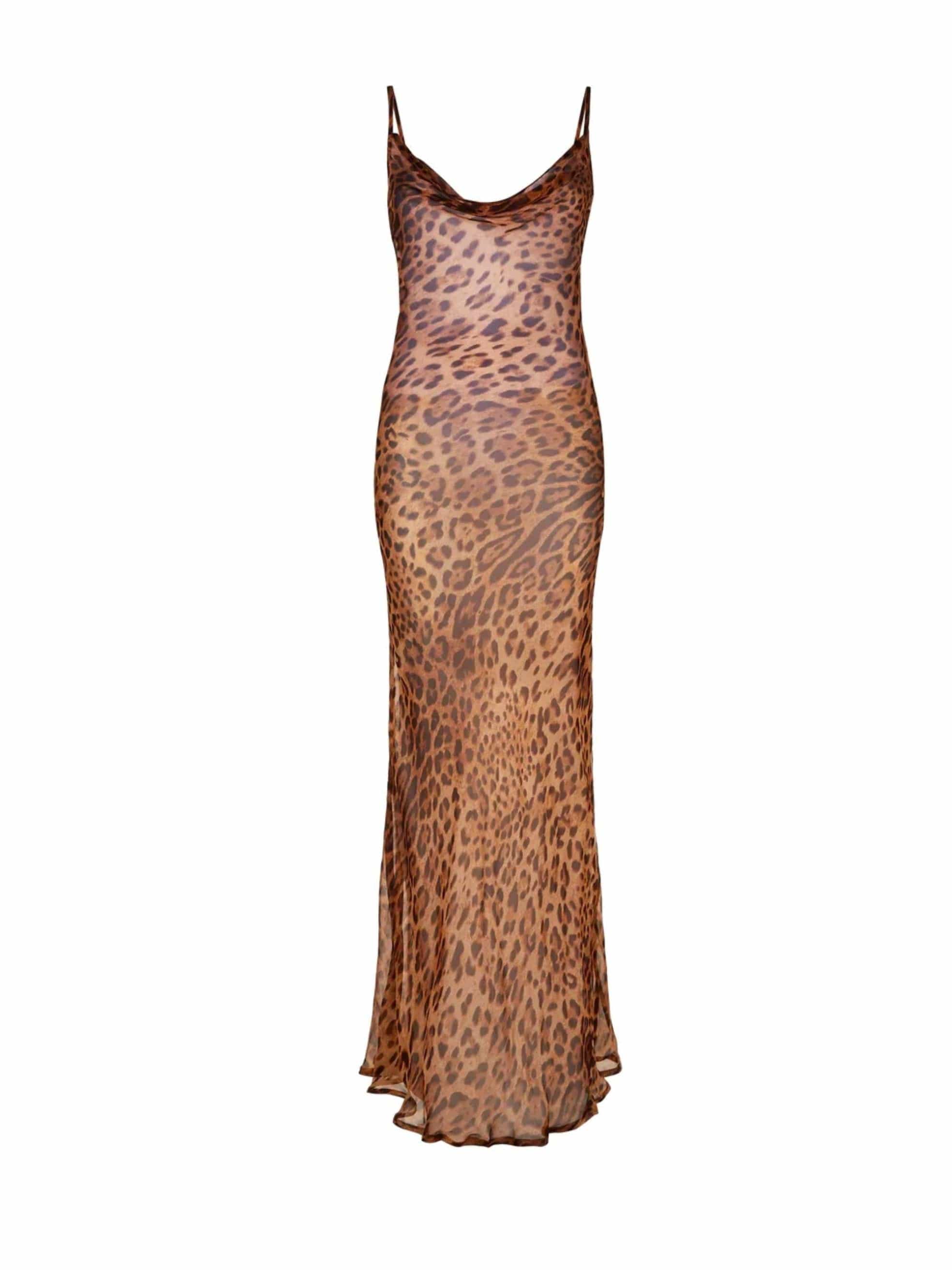 Valentina Dress in Leopard