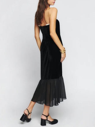 Le Marais Velvet Dress