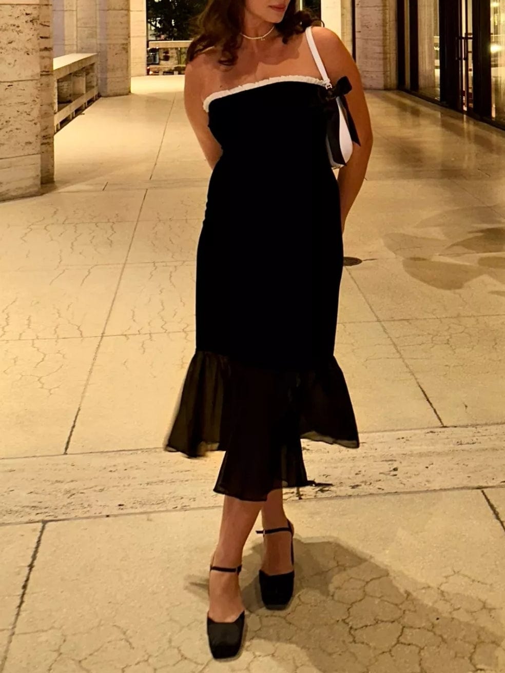 Le Marais Velvet Dress