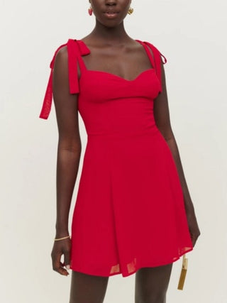 Niara Dress in Red