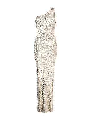 Askala One-Shoulder Sequin Dress