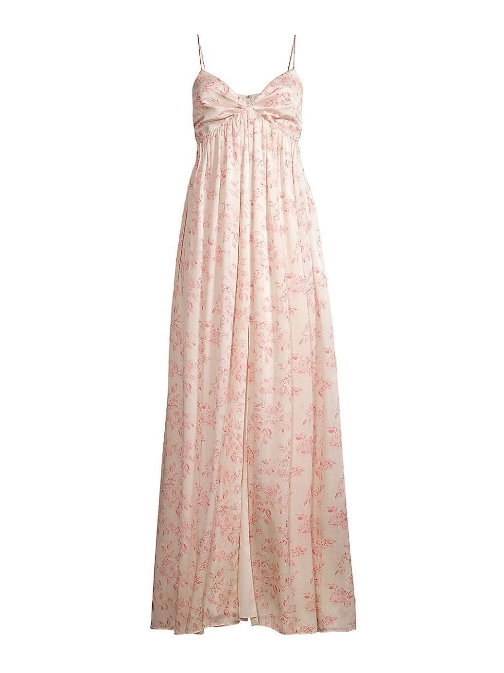 Jessica Gown in Rouge Rose Watercolor