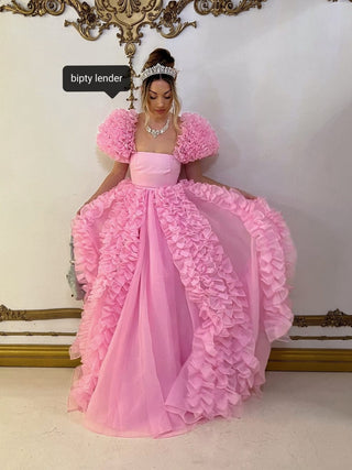 Flower Gown Angel Delight in Pink