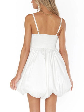 Bubble Bow Mini Dress