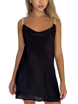 Sofia Mini Dress in Night Nymph Silk