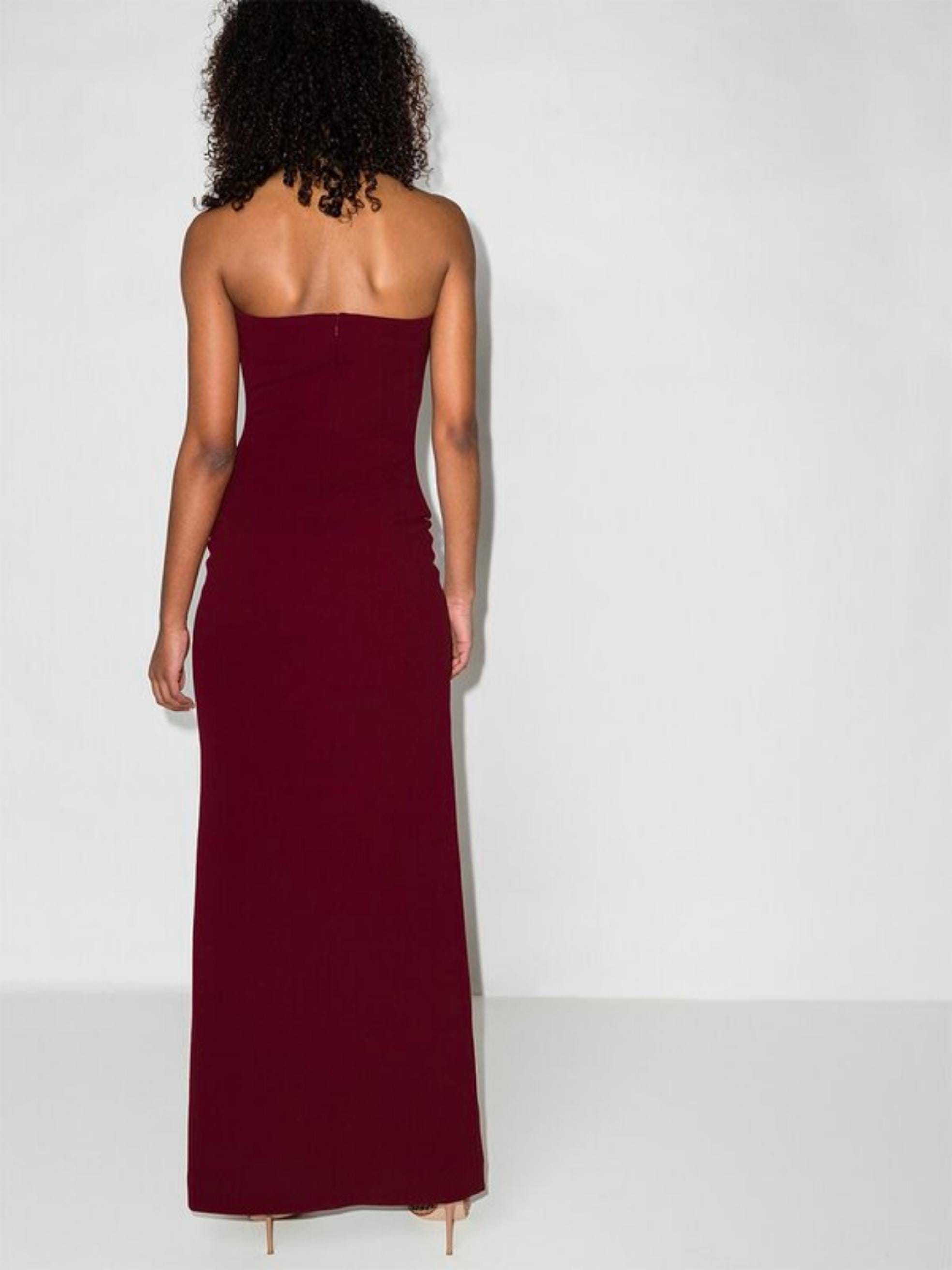 Bysha Maxi Dress in Mulberry