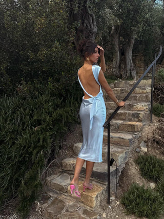 Max Dress In Cielo