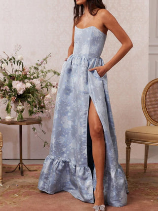 Charlottee Dress Denim Blue Windsor