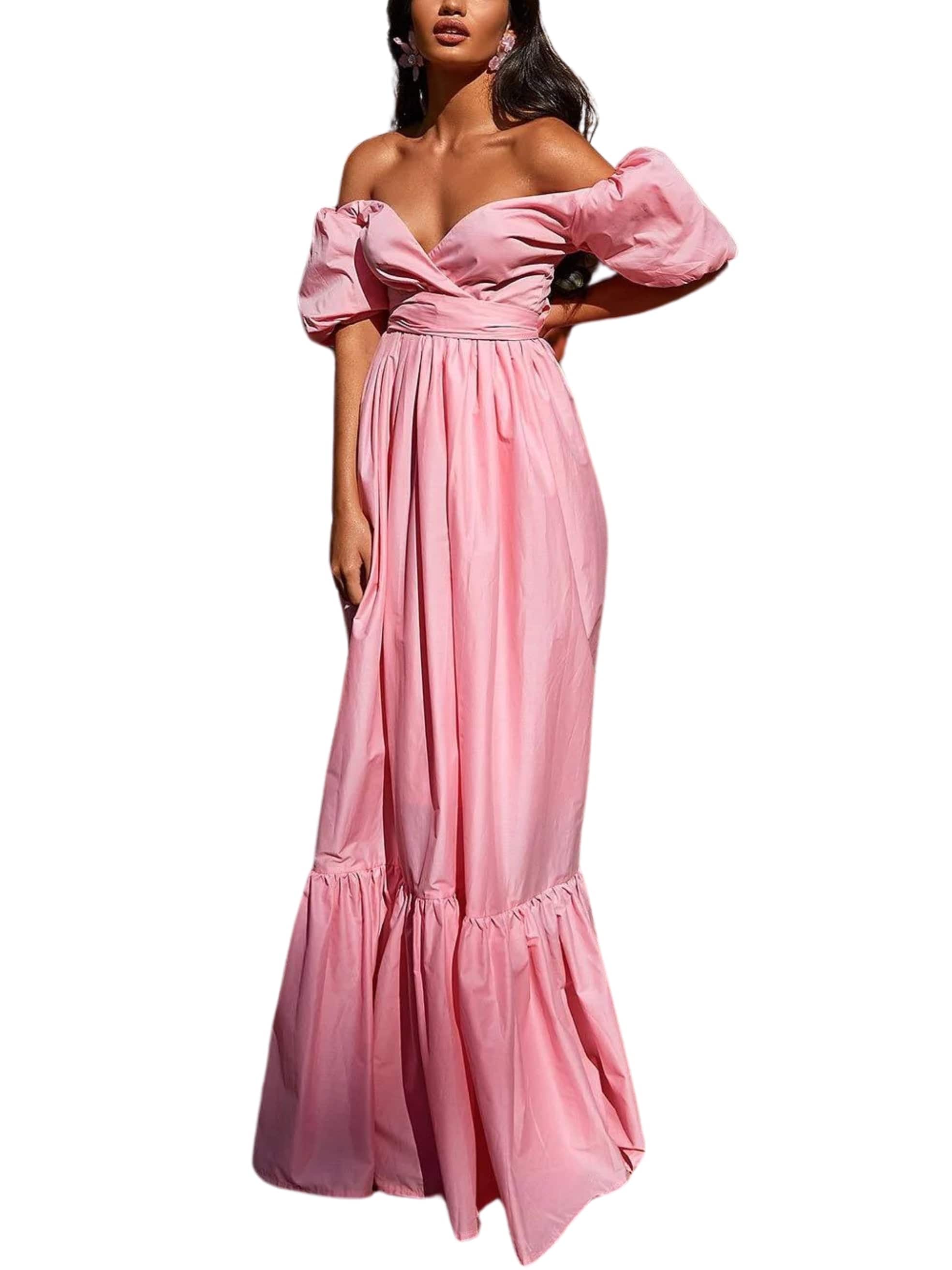 Alamour the Label Pink ANDREY DRESS