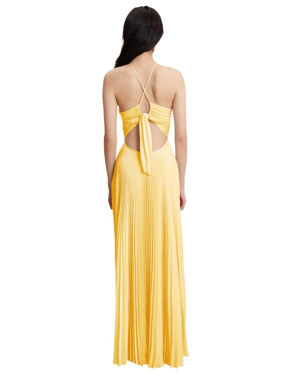 Aries Dress in Yellow