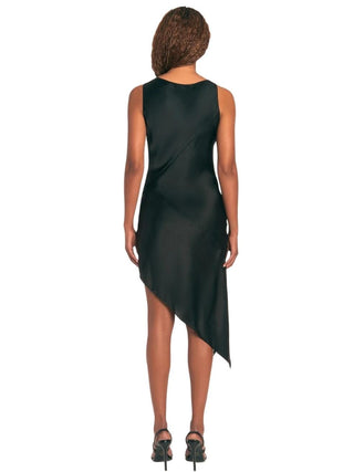 Rosemarie Silk Dress in Black
