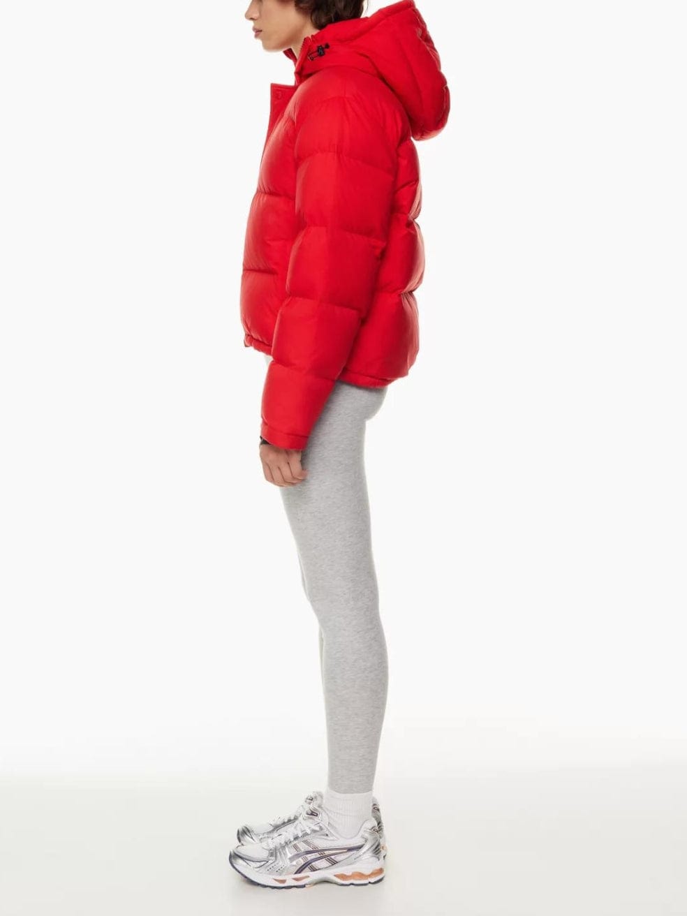 Super Puff Shorty Jacket in Red