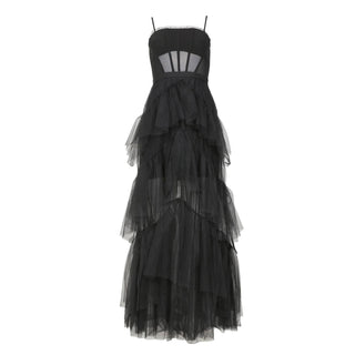 Oly Tiered Ruffle Gown