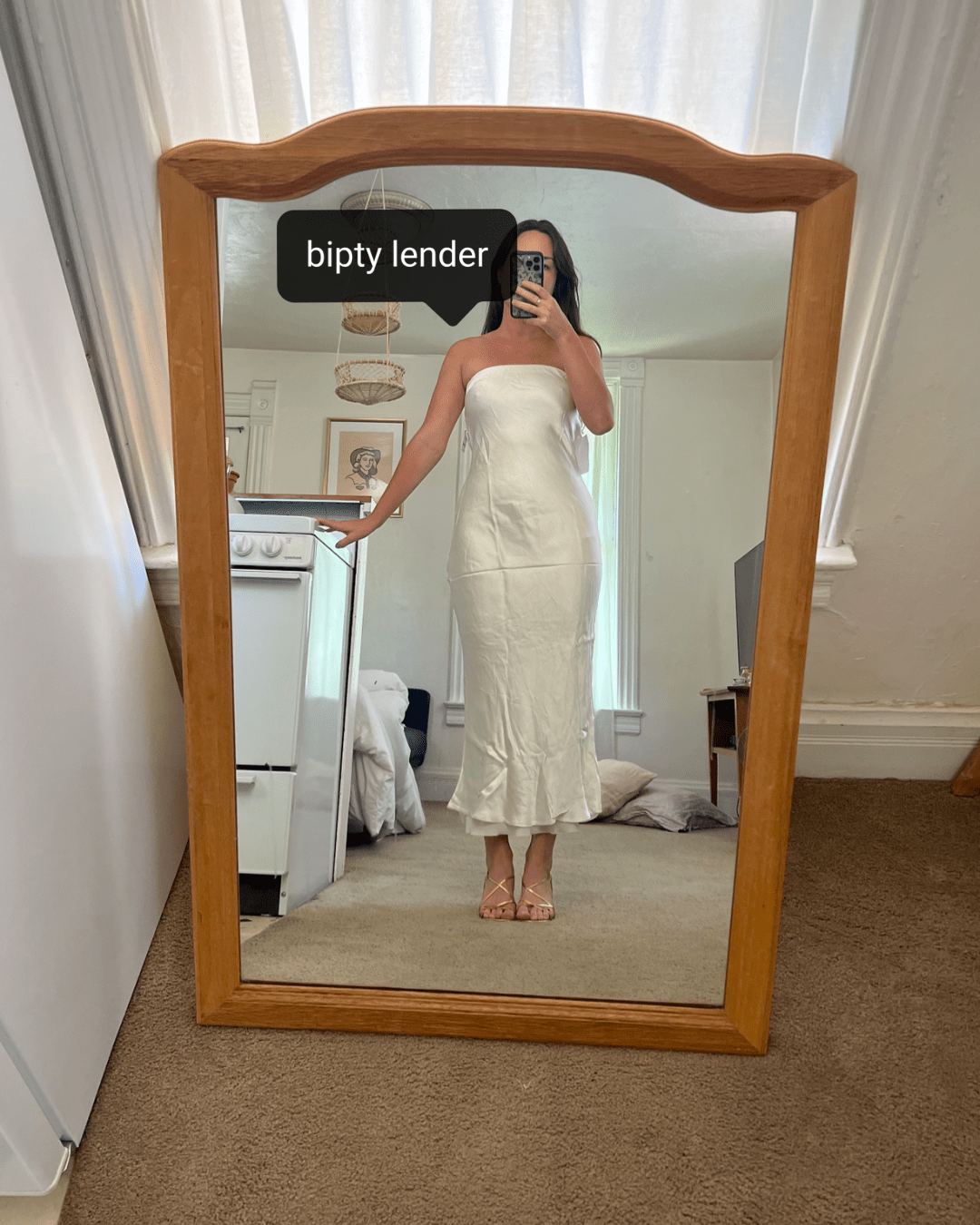Moon Dance Dress in White