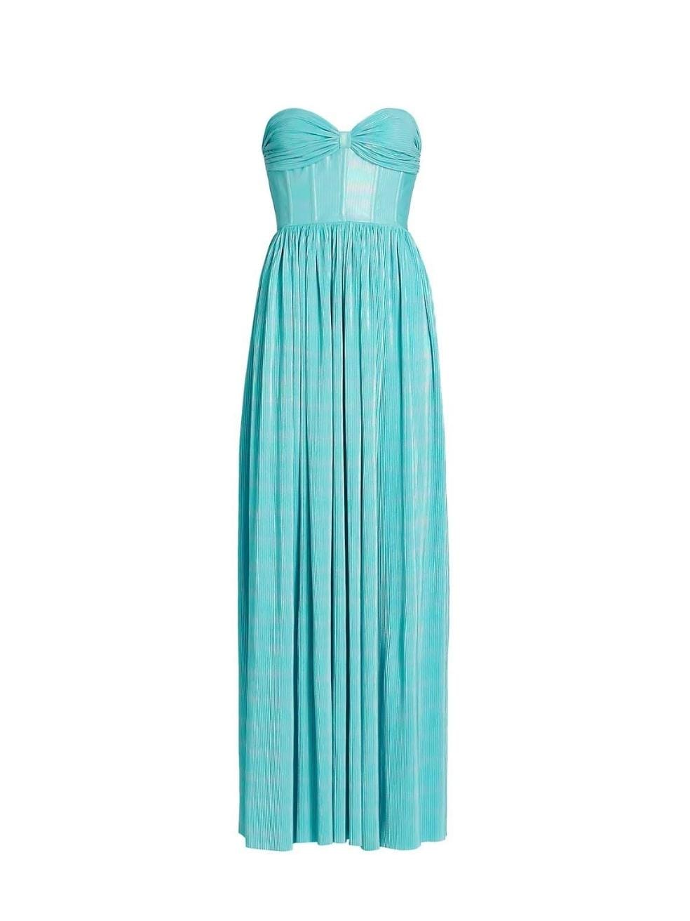 Teal florence dress