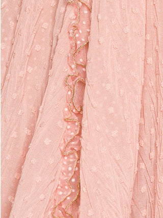 Short Frill Dress in Pink