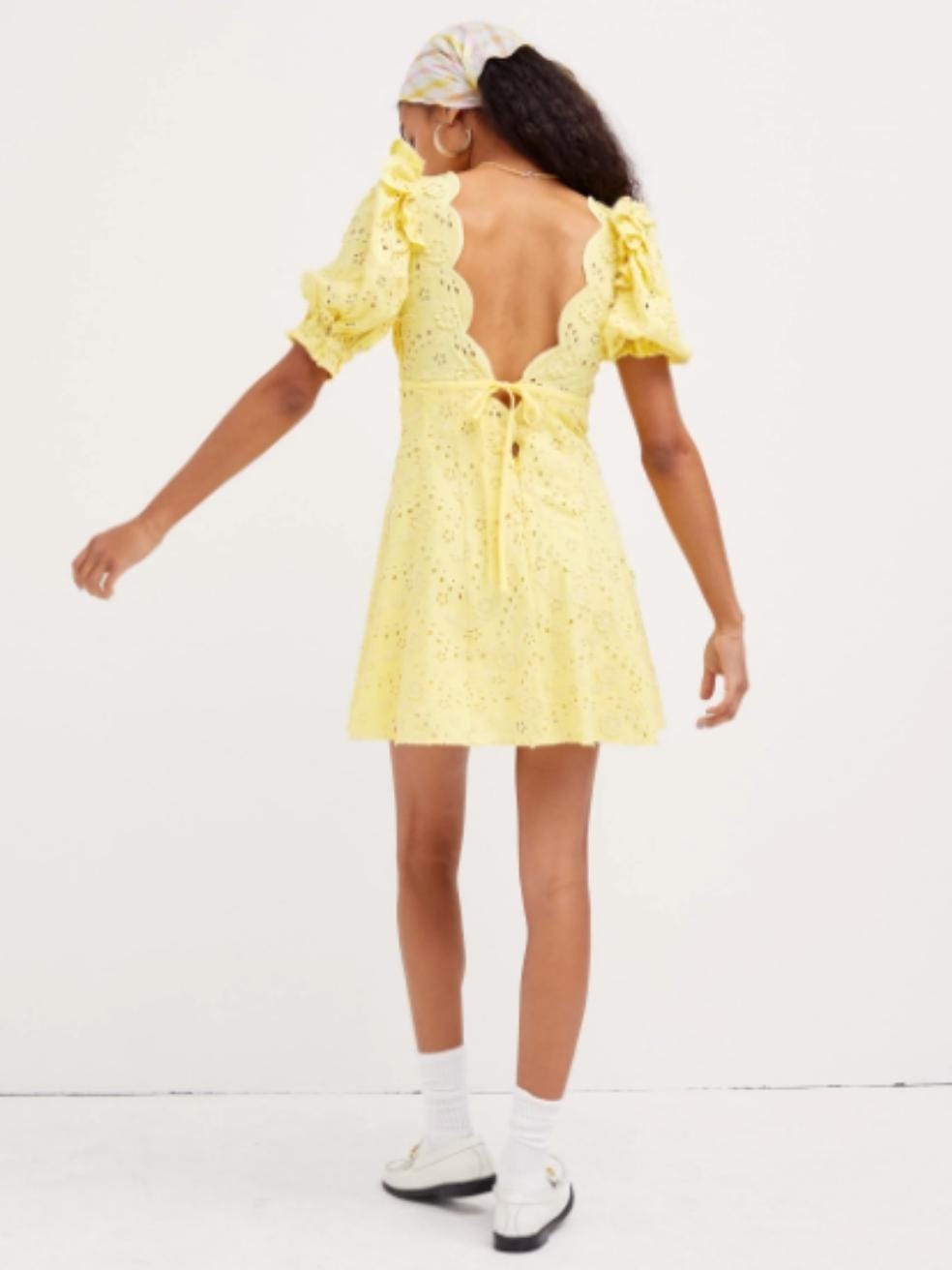 Natalia Puff Sleeve Mini Dress