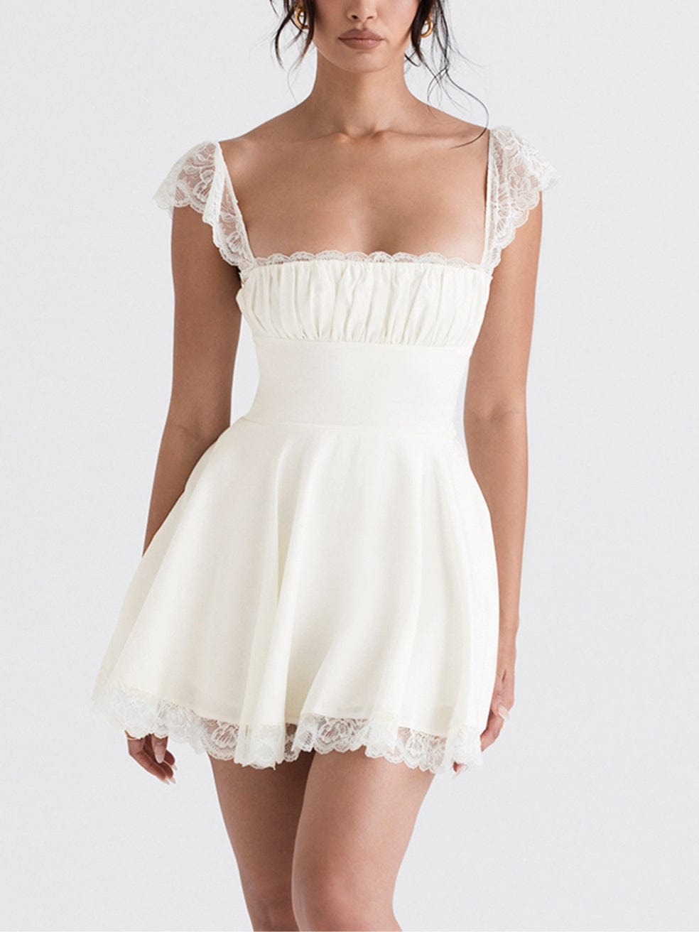 Kaia Dress in White