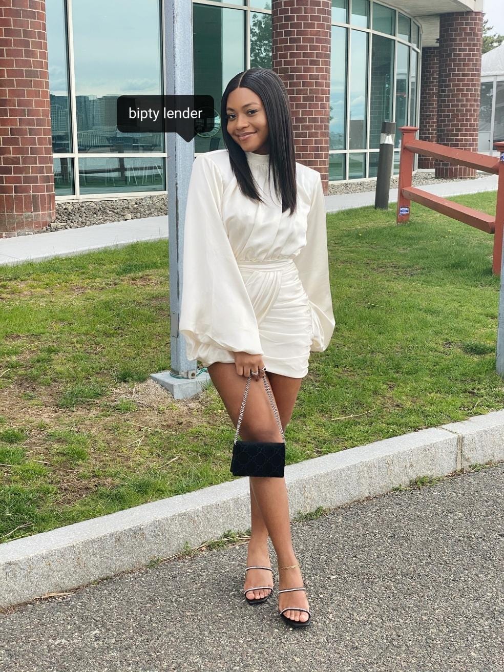 Khristen Ivory Dress