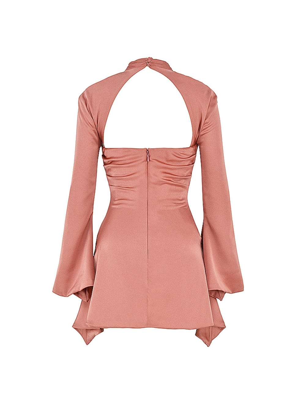 Tours Draped Corset Dress in Pink