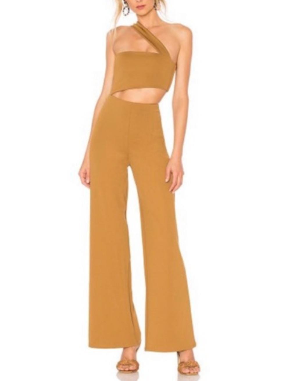 House of Harlow Jumpsuit in Tan