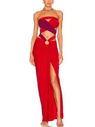 Femi Gown in Red