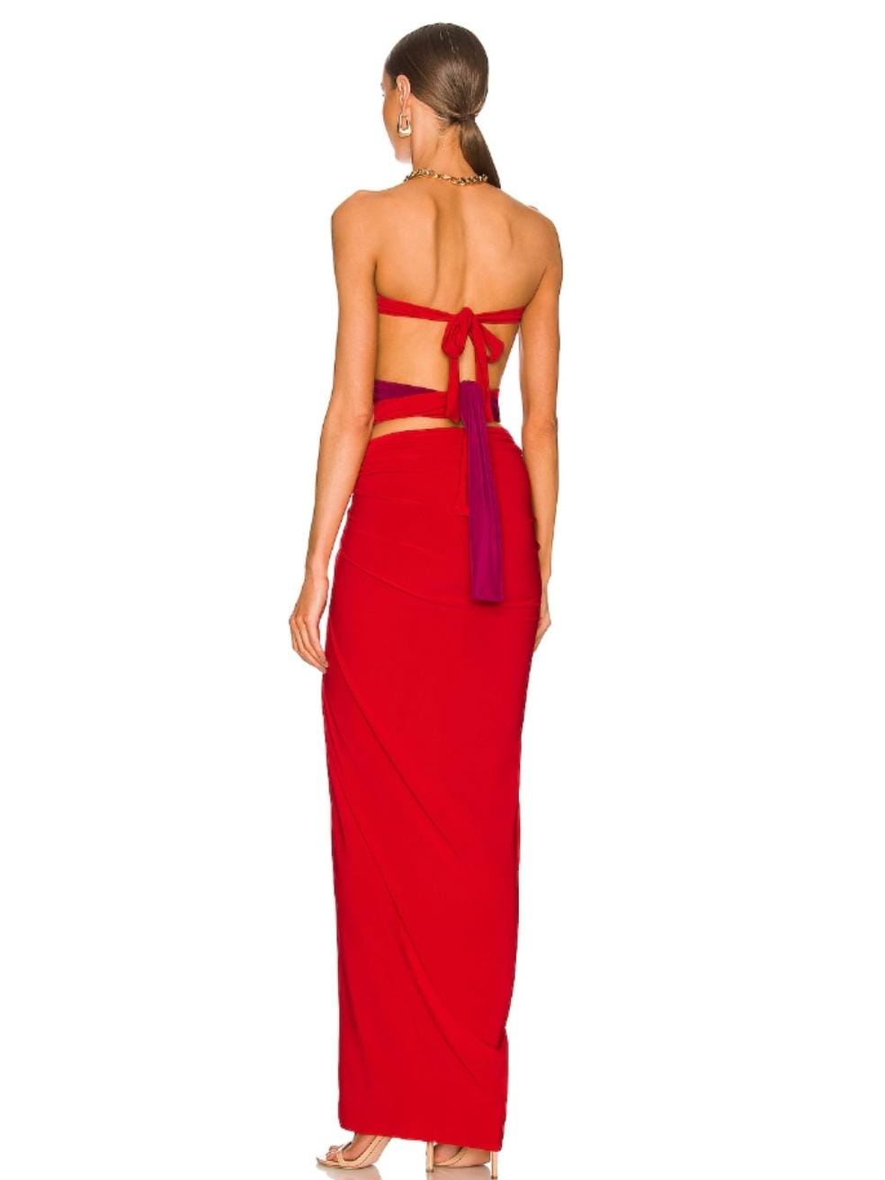 Femi Gown in Red