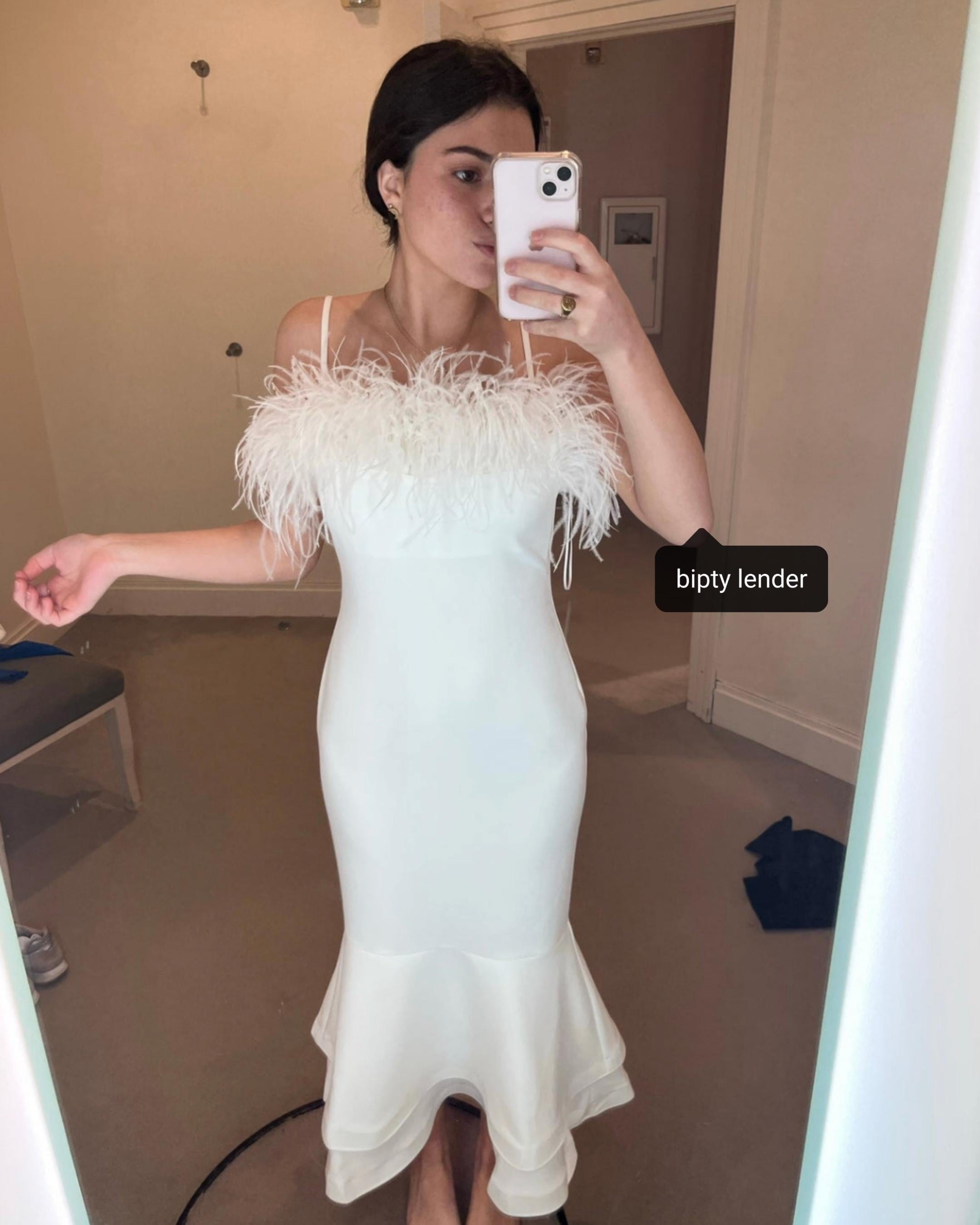 Feather Aurora Dress