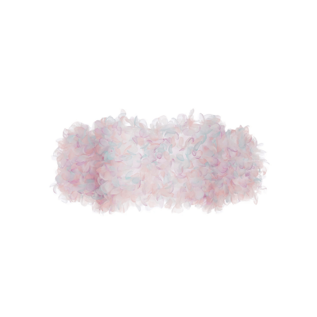 Pastel Organza Crop Top