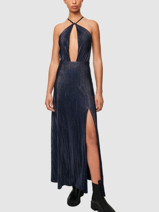 Rustina Cutout Halter Dress