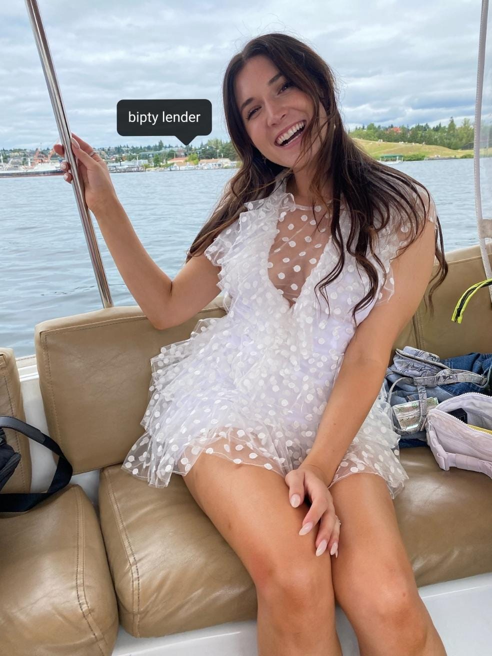 Marjelle Janey Dress in White