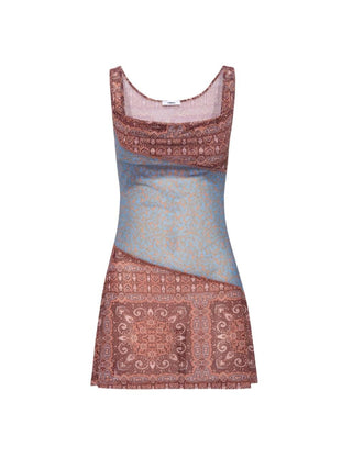 Ginger Periwinkle Paisley Dress