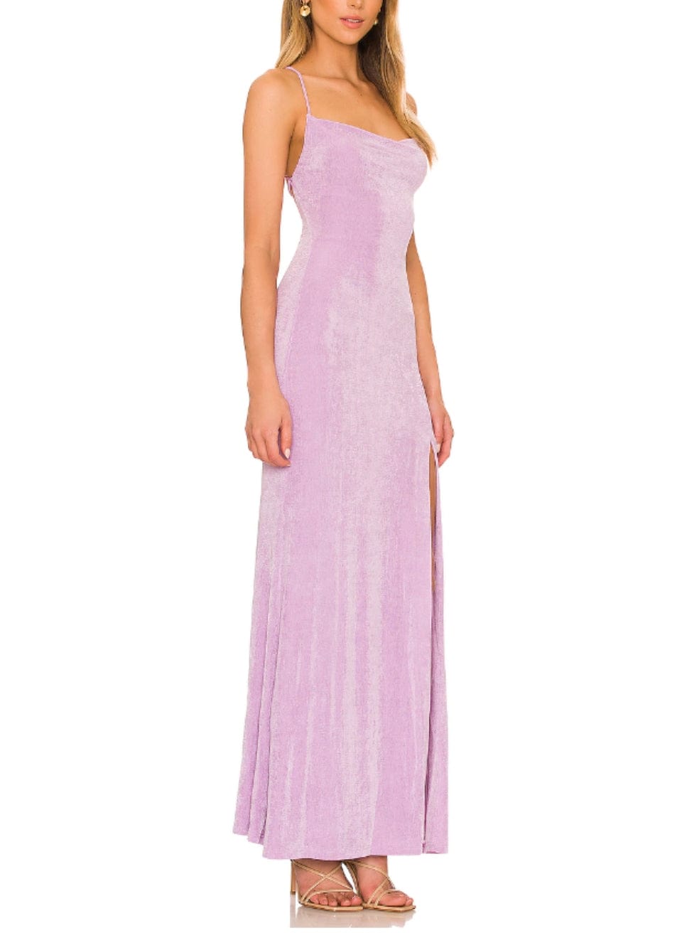 Byron Gown in Lilac