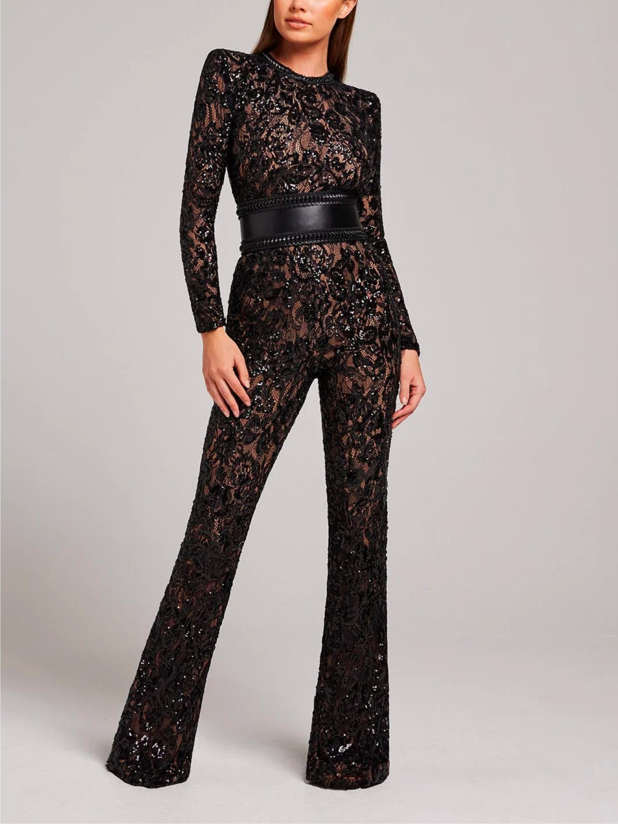 Bella Jumpsuit in Black