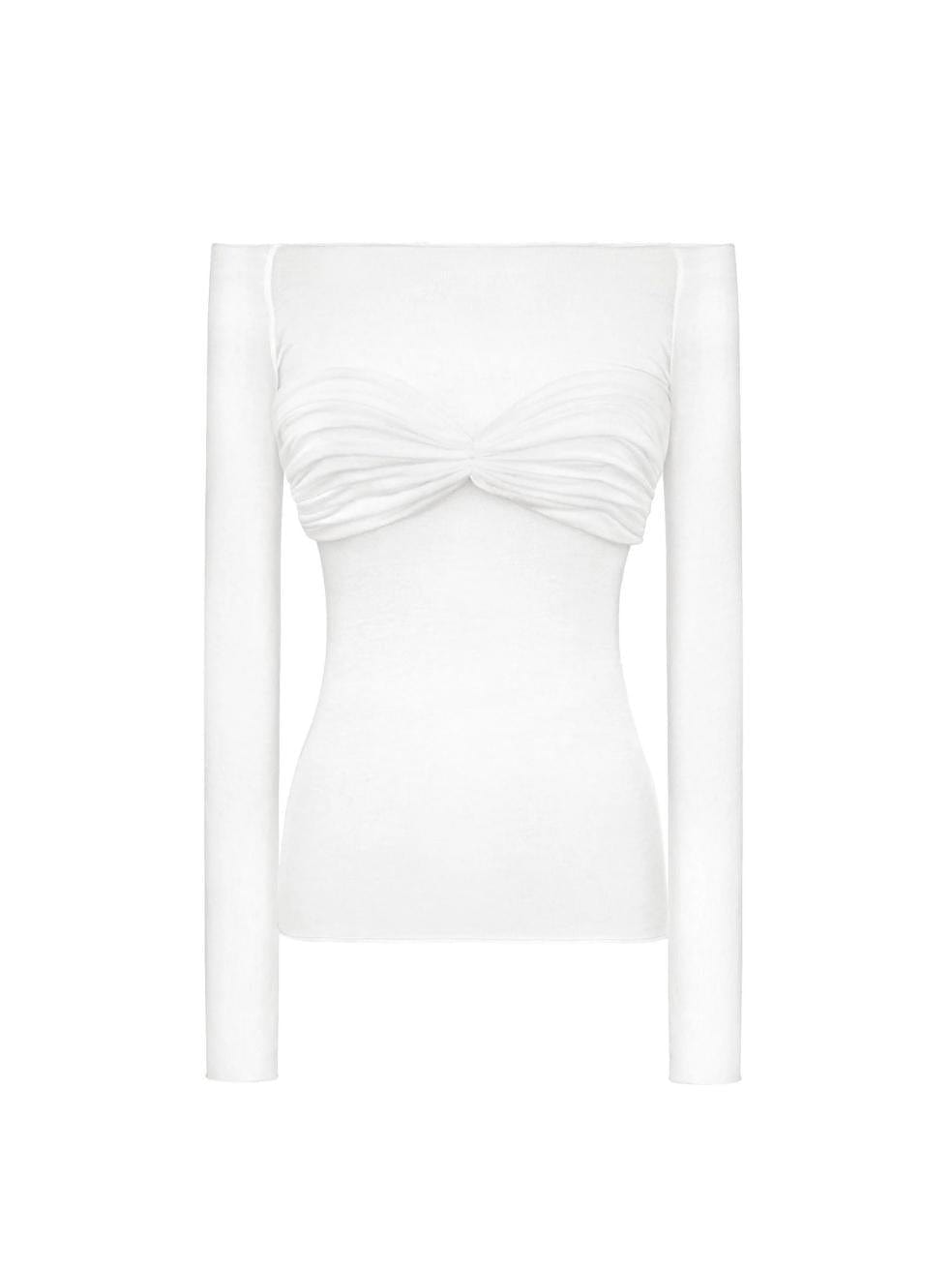 La Sirena Top in White – Bipty