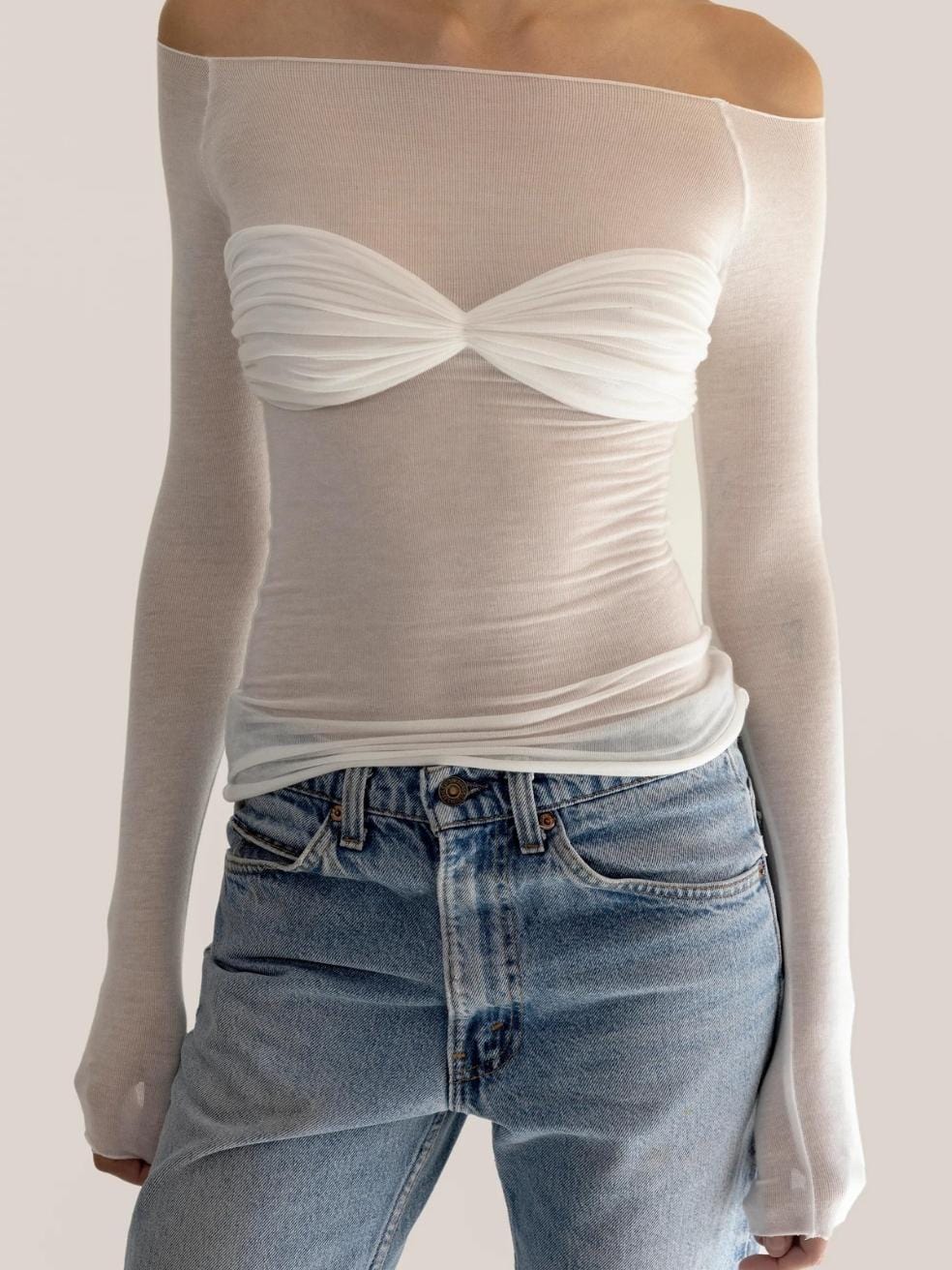 La Sirena Top White
