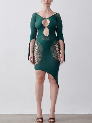 Charlotte Dress in green