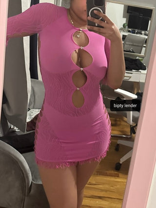 Miranda dress in pink