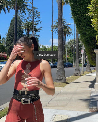 Jetta Jumpsuit in Red