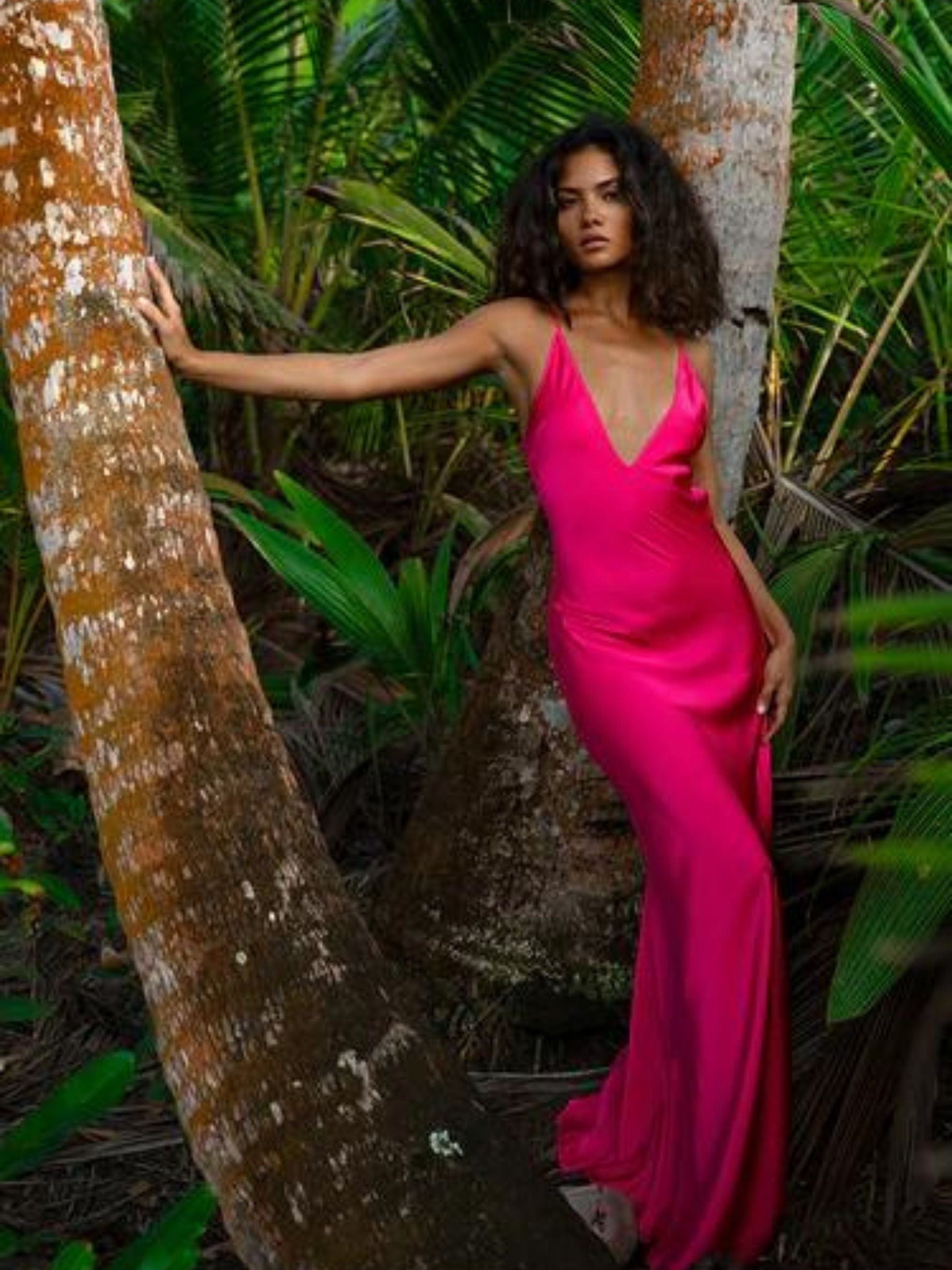 Maxi Dress in Pink
