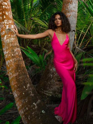 Maxi Dress in Pink