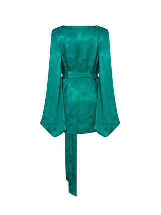 Harlequin Dress in Green