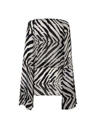 Kikka dress in zebra